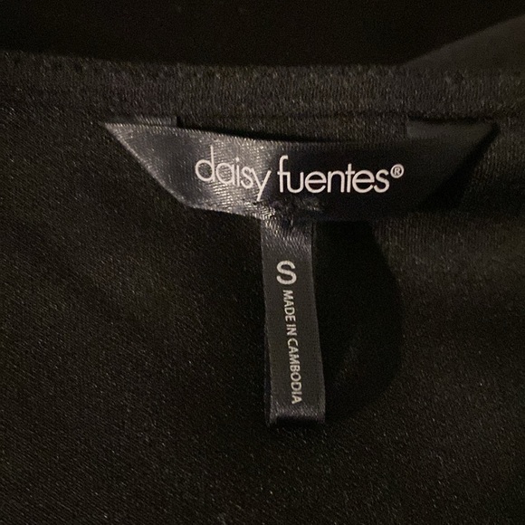 Daisy Fuentes Black Lace Sleeveless Stretchy Dress - Picture 7 of 10